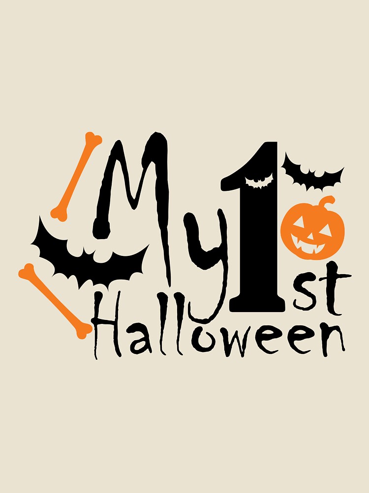 My First Halloween design. My 1st Halloween. by mintandbeer