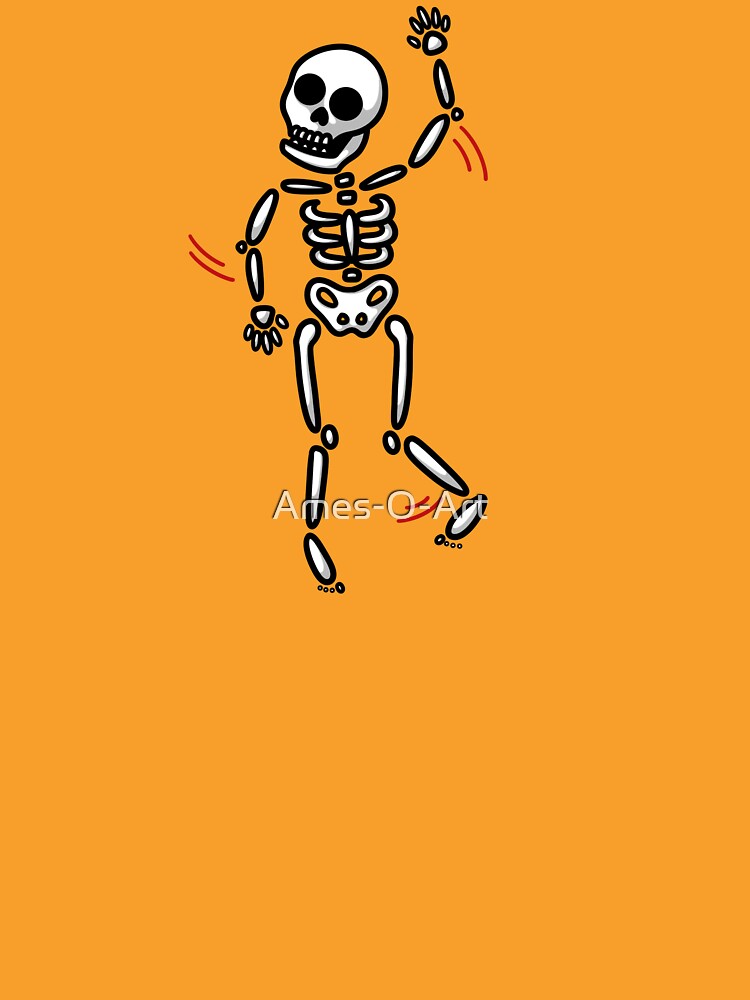 Dancing Skelly by Ames-O-Art