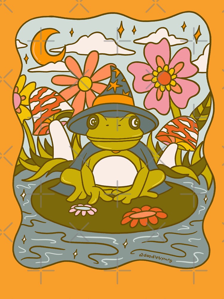Magical Frog by doodlebymeg