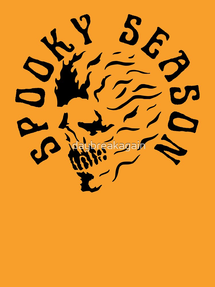 Halloween Horror Ghost Skull Graphic Illustration For A Spooky Season Merch For Movie Nights & Parties by daybreakagain