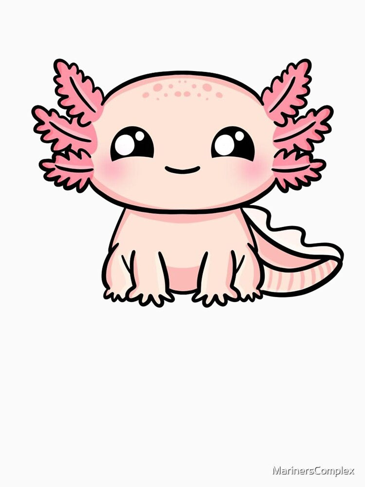 Axolotl Sticker by MarinersComplex