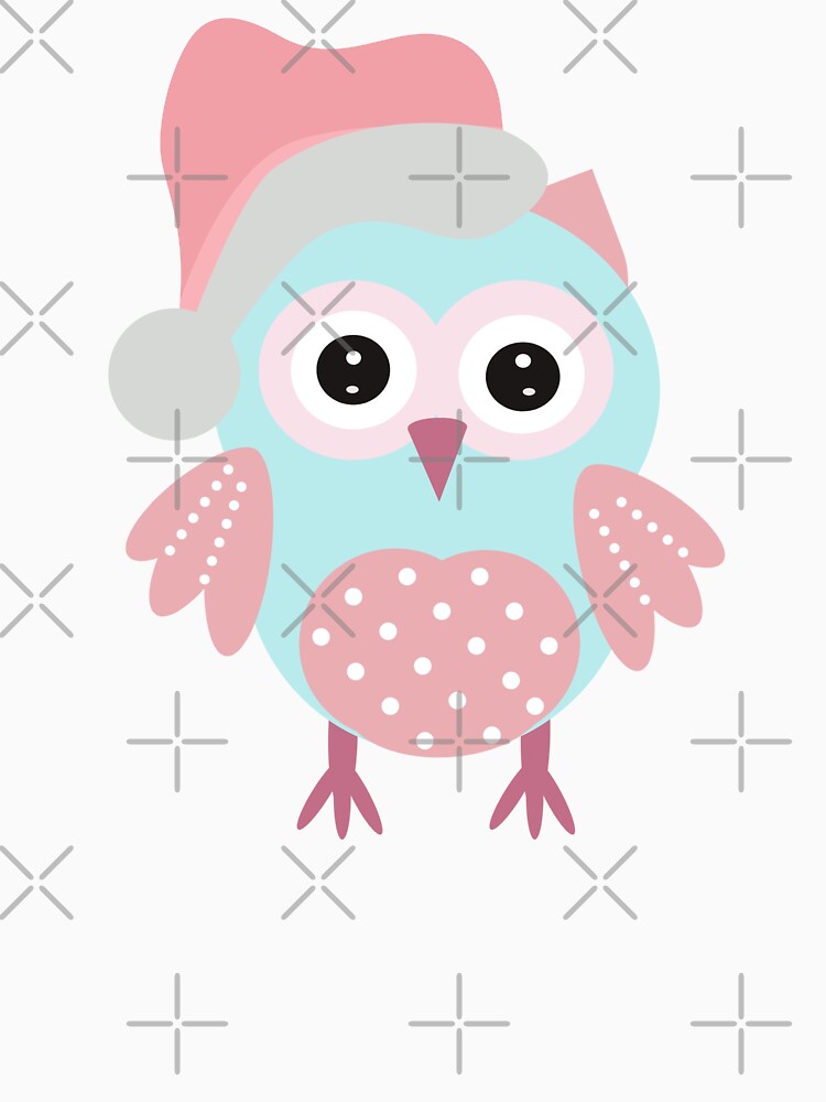 VINTAGE PINK CHRISTMAS OWL | CHRISTMAS OWL by Festive Feminist