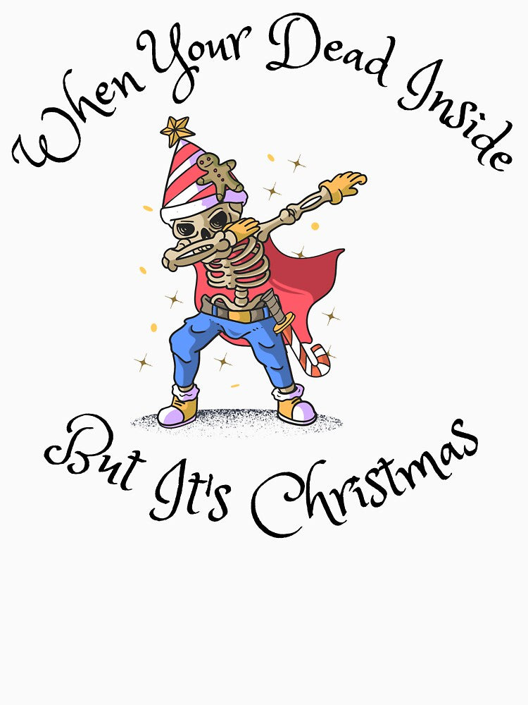 Merry Christmas - Skeleton by T- VIbes ⭐ ⭐ ⭐ ⭐ ⭐