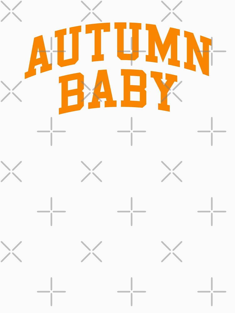 Aesthetic Fall Autumn Baby College by chrismanubag