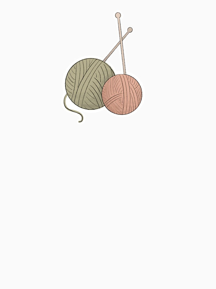 Cozy Autumn Knitting Illustration by emmalouvideos