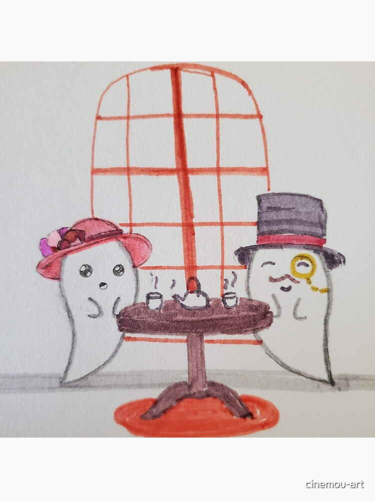 Ghost Tea Party by cinemou-art