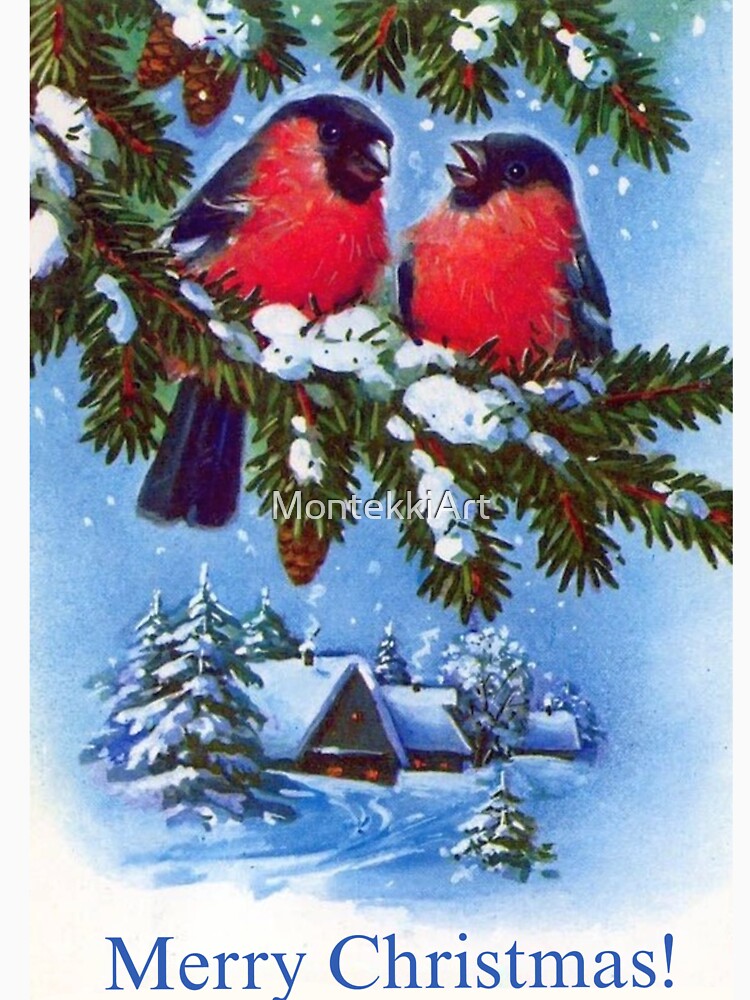 vintage christmas by MontekkiArt