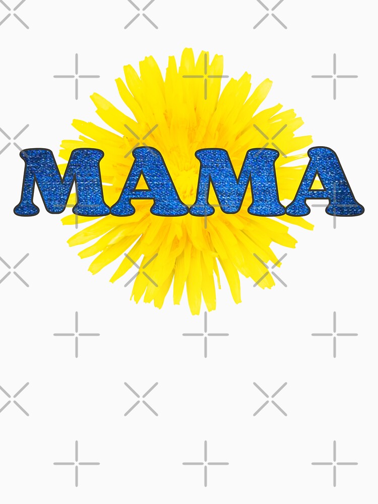 mama jeans with yellow flower by qiroco