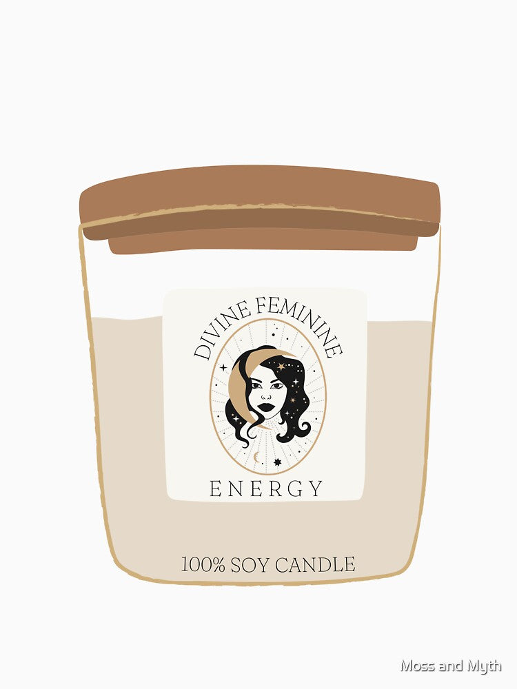 Divine Feminine Energy (Candle) by Moss and Myth
