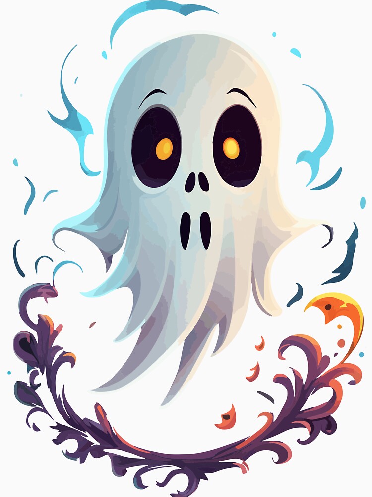 Spooky Boo Ghost - Halloween Fright by Artemyx Studio