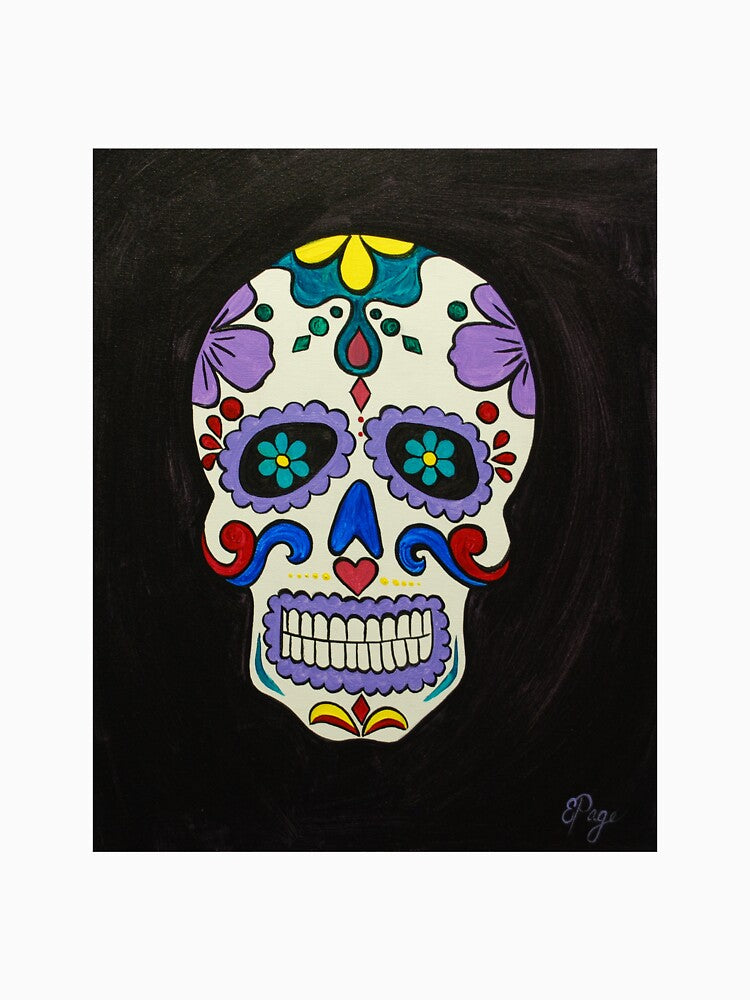 Sugar Skull by Emily Page Art