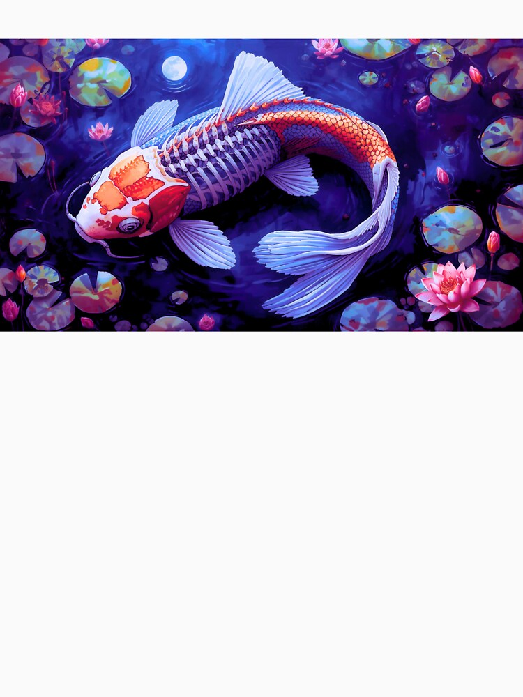 Koi Skeleton- Bloom from Bone by LunarMenagerie