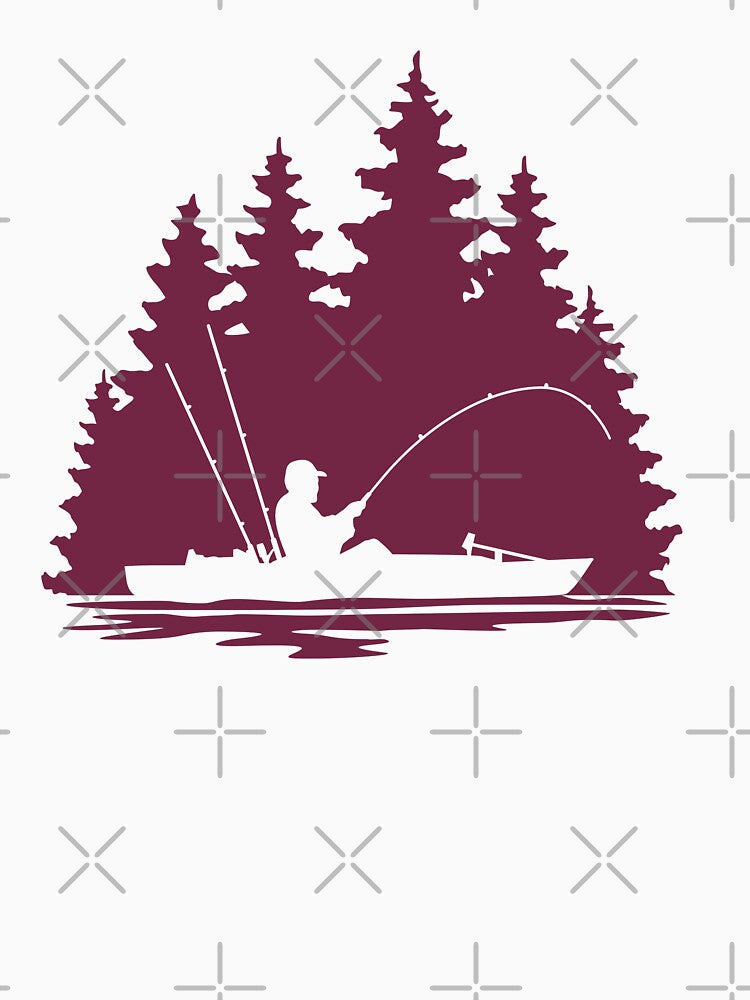 Lake Life Kayak Fisherman by Sam Morrison