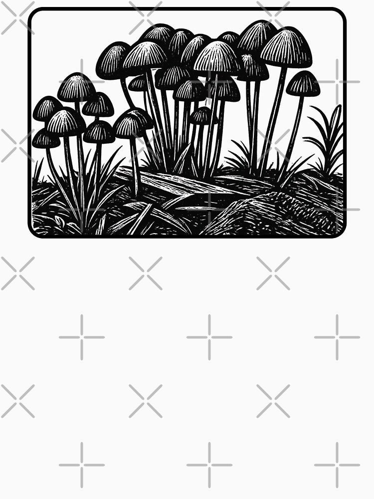 Lino Mushrooms by cfulg