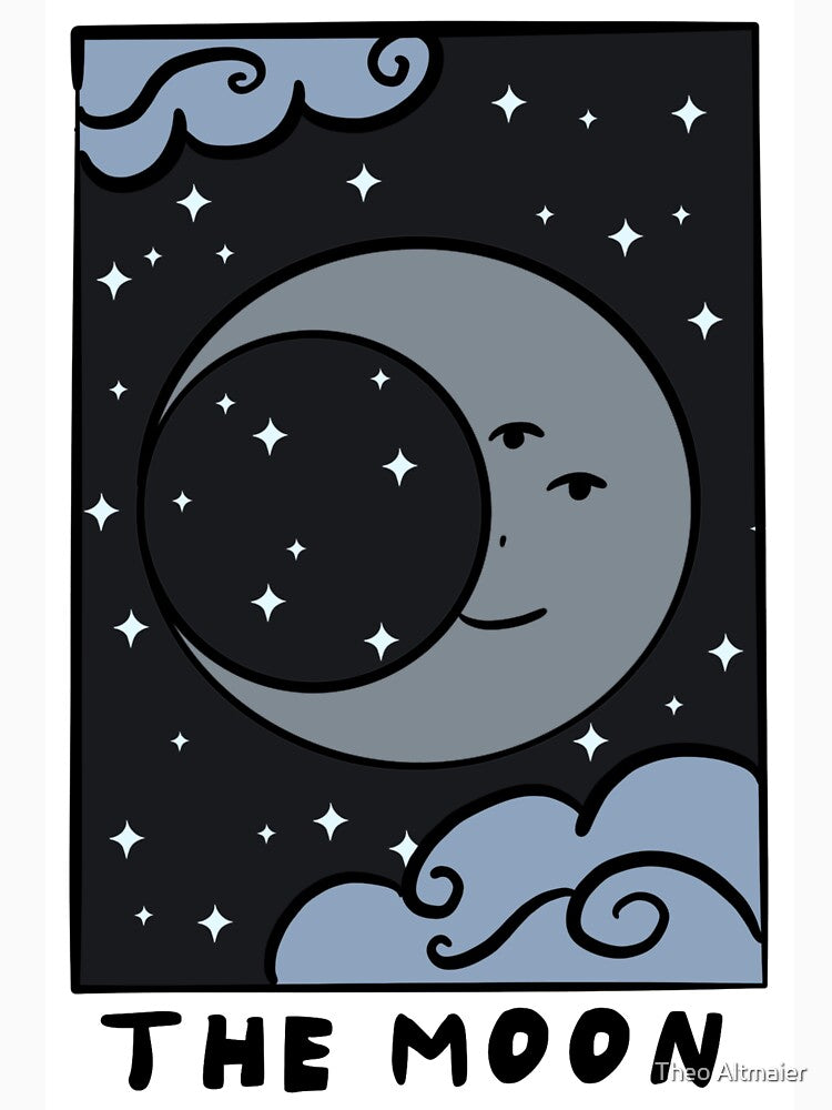 THE MOON tarot card by Theo Altmaier