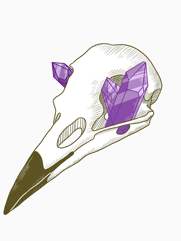 Crystal Crow by spaceboytrash