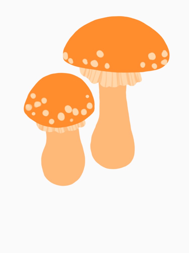 Orange mushroom by Alysha Newton
