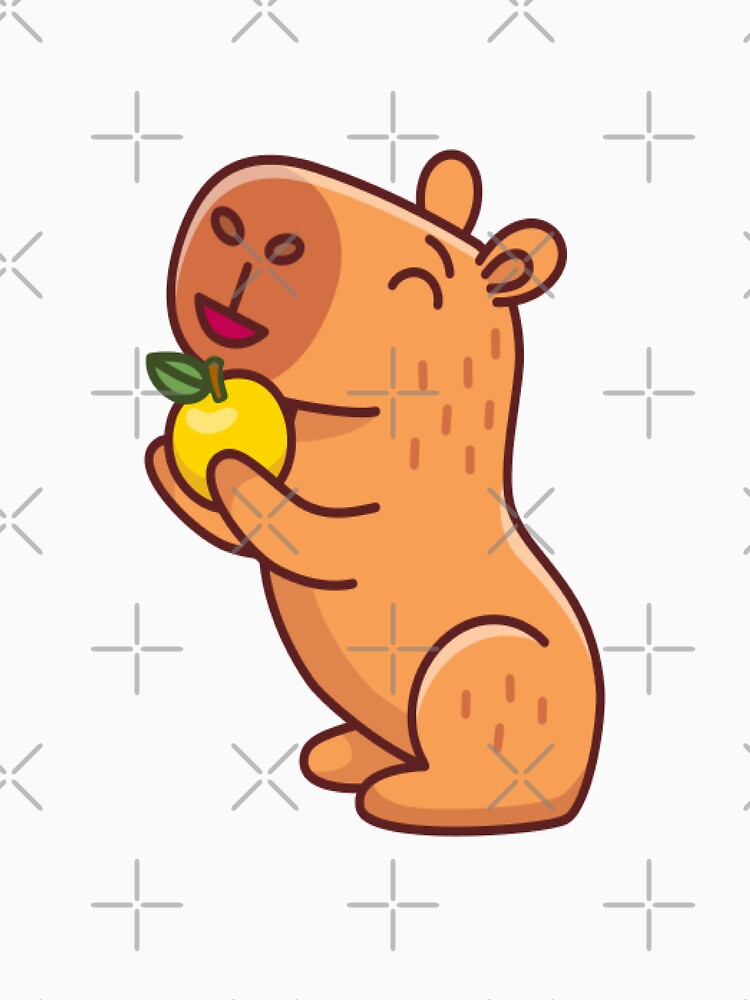 Cute Capybara Loves by Moad Fahim