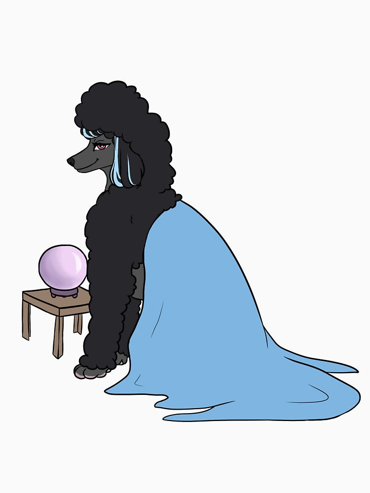 Crystal Ball Poodle by Peonyam
