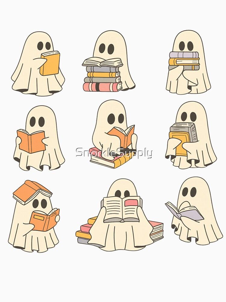Reading Ghost by SnorkleSupply