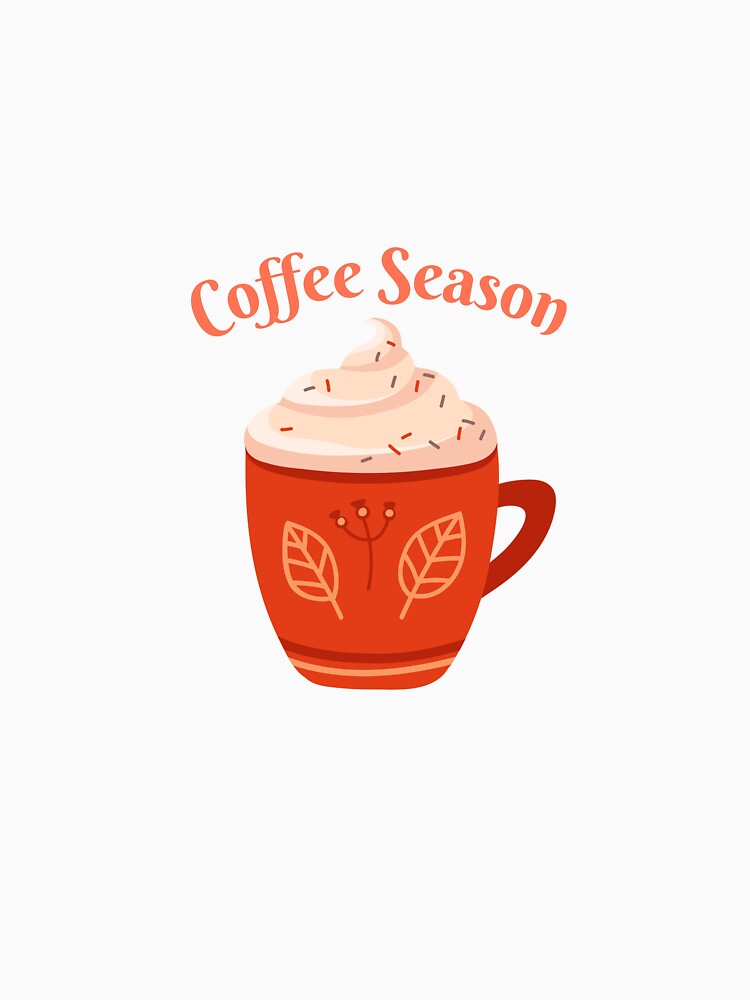 Coffee Season Red with Pink And Sprinkles by JosueShop101