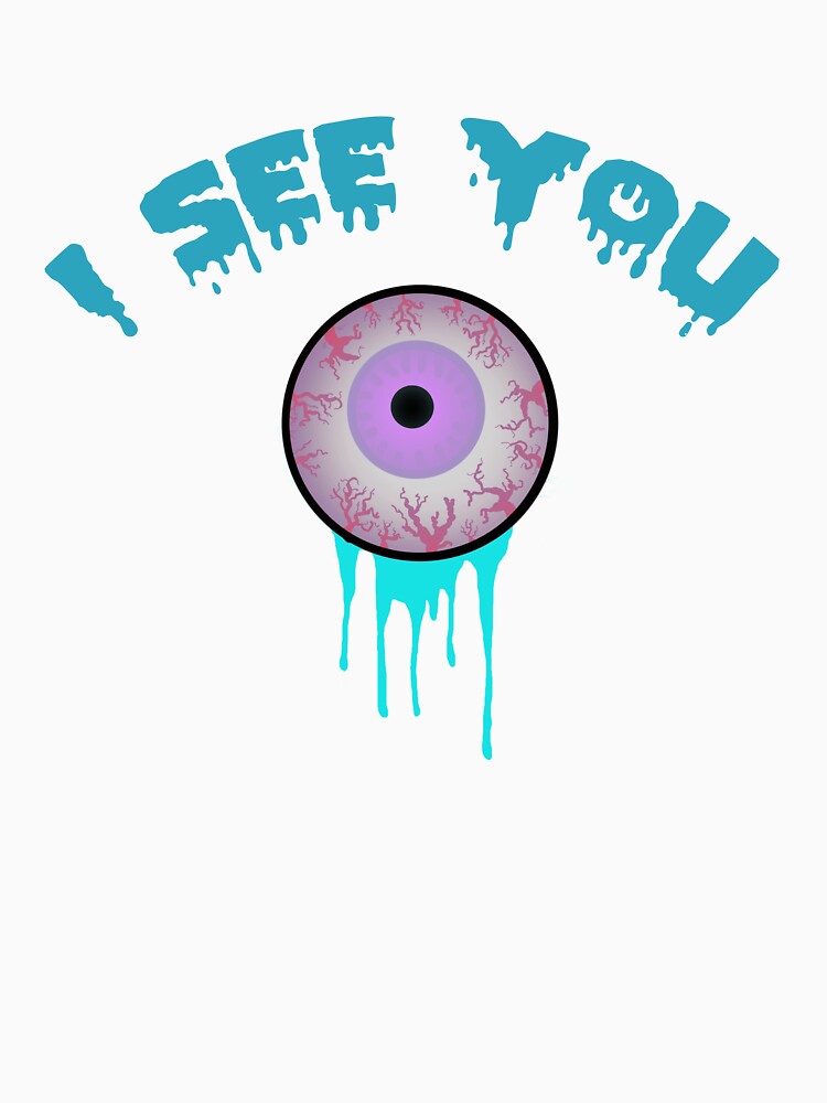 "I see you" Pastel Goth Inspired Print by pinkytoes