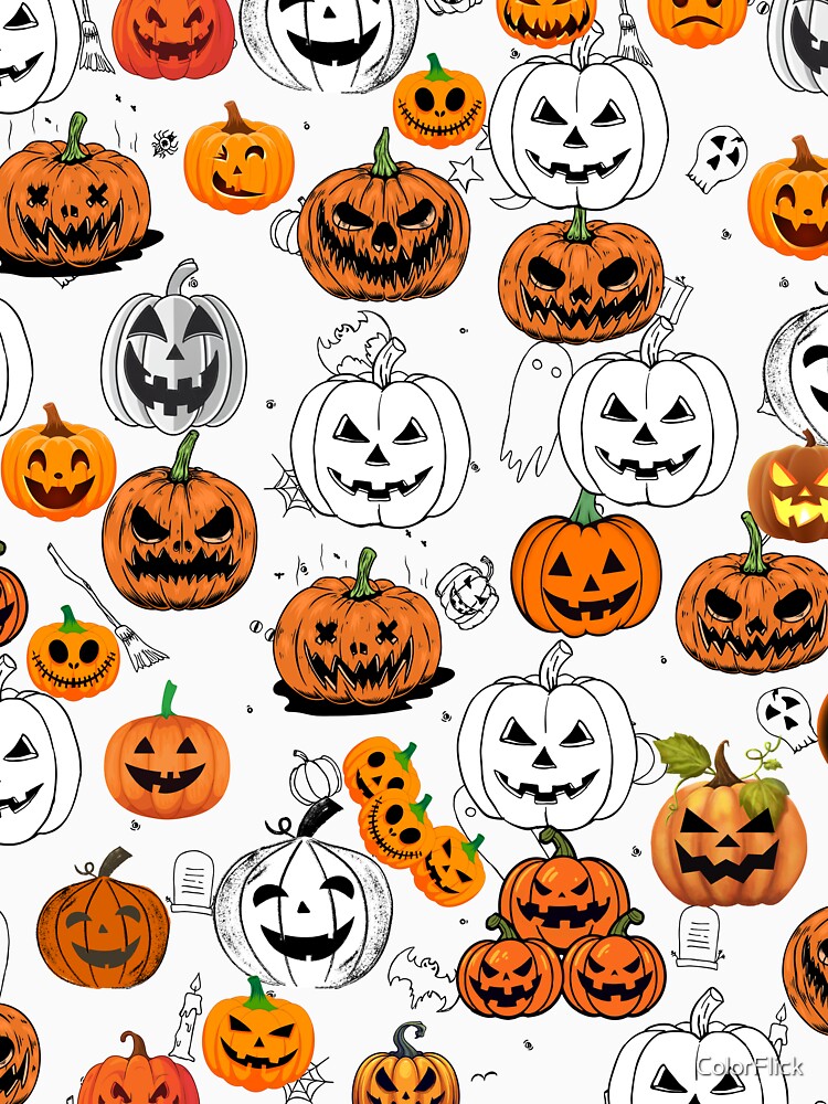 Pumpkin Patch Patterns by ColorFlick