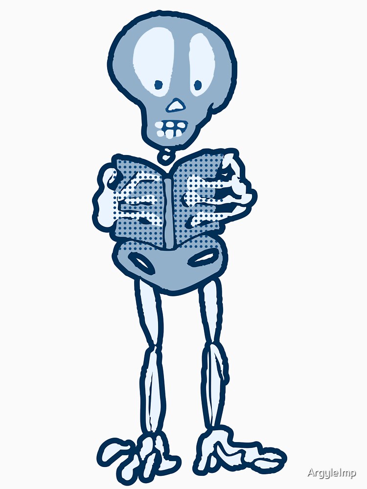 Enthralled Ethan Skeleton with Book by ArgyleImp