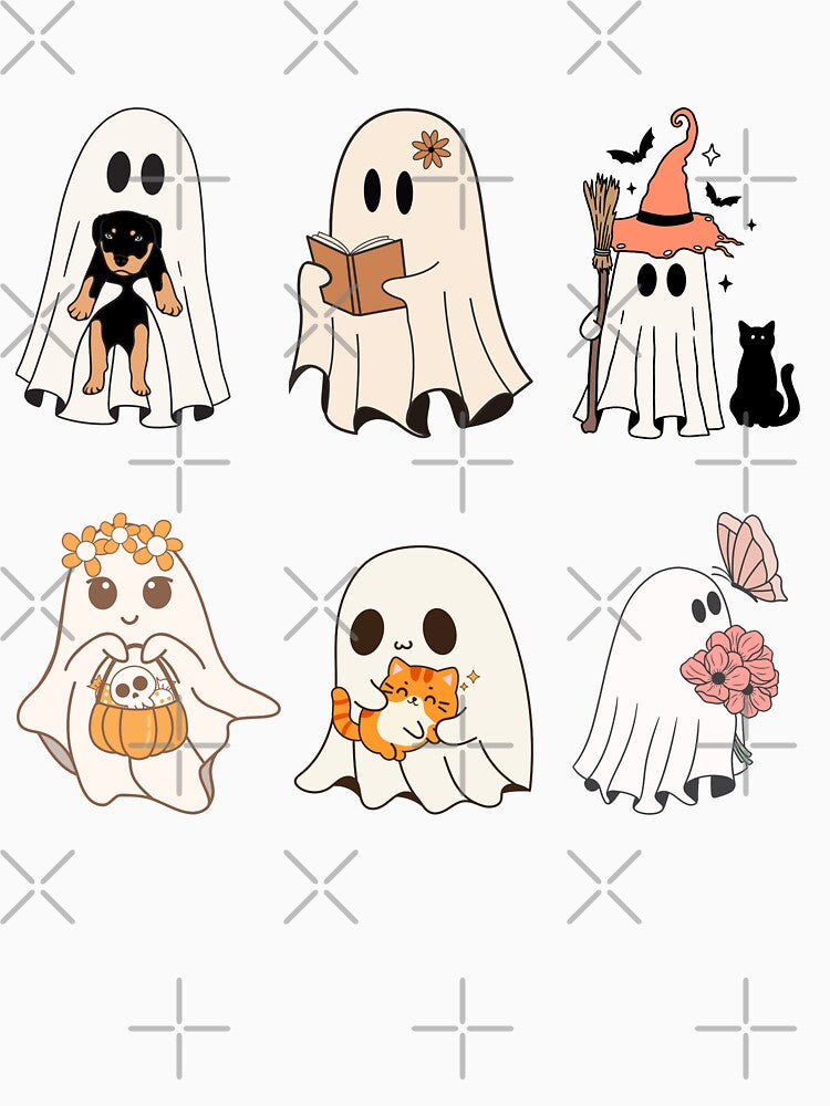 Halloween ghosts by StudioSamanthaa