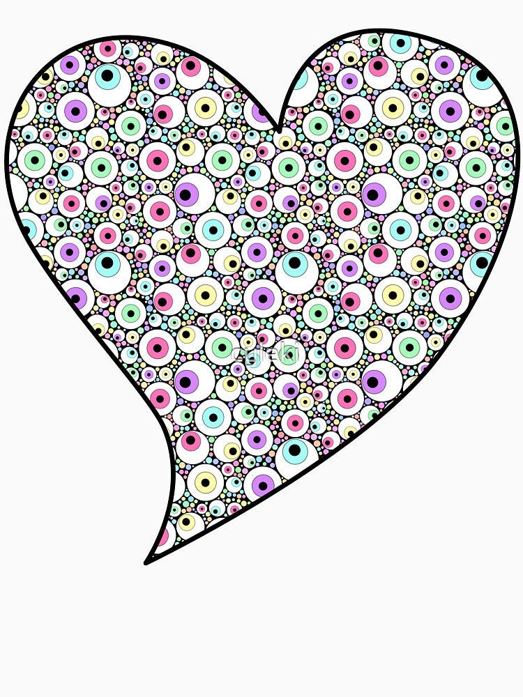 Candy Pastel Eyeball Pattern by cyleki