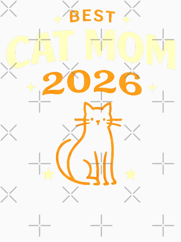 Best Cat Mom 2026 Shirt Cute Cat Lover Gift by Gabmod14