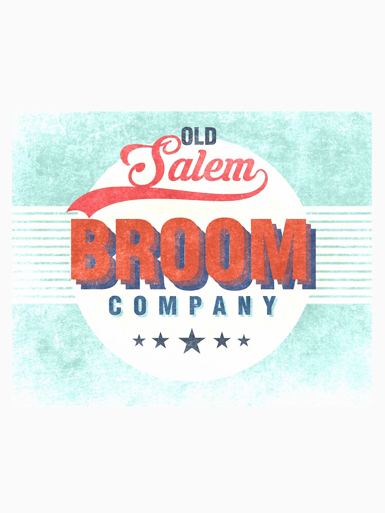 Old Salem Broom Company Vintage Halloween by CreativeStrike