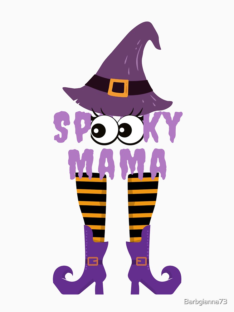 Spooky Mama Halloween T-shirts & More by Barbgianna73