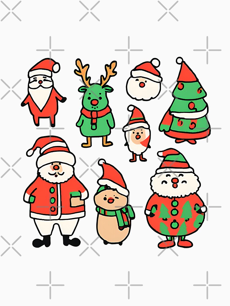 Funny Christmas characters with funny costumes by ShopTwentyFour