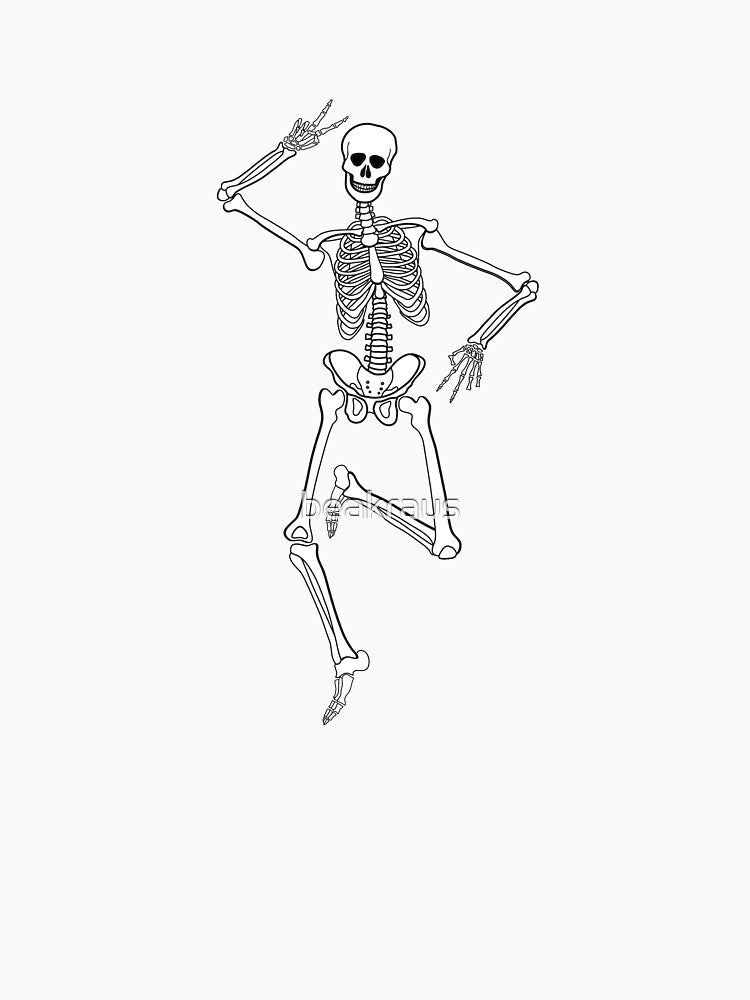 Skeleton dancing by beakraus