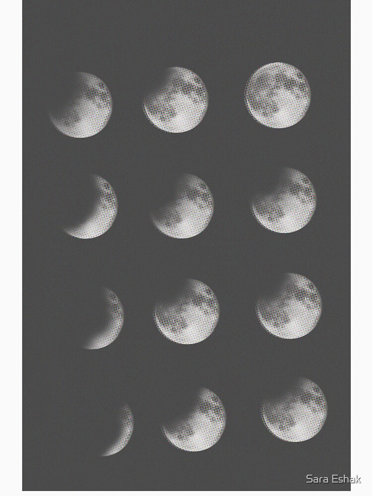 Phases Of The Moon by Sara Eshak