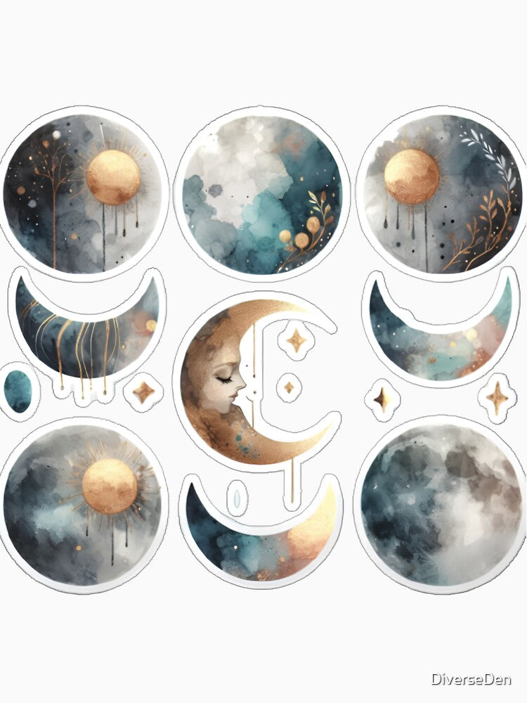 Moon Phases by DiverseDen