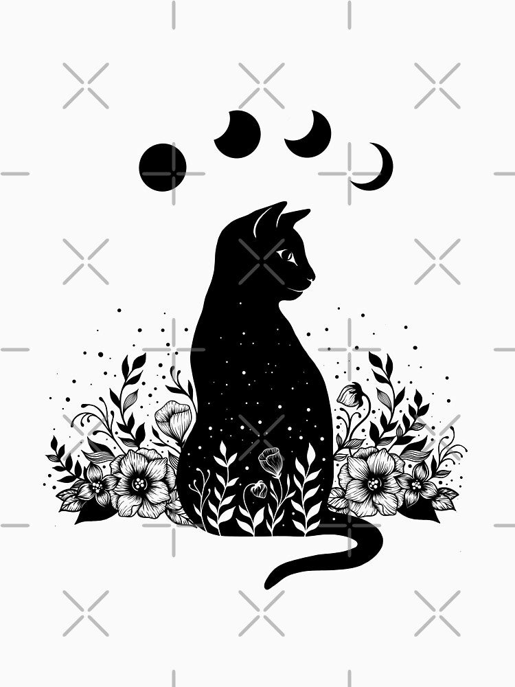 Night Garden Cat by episodicDrawing