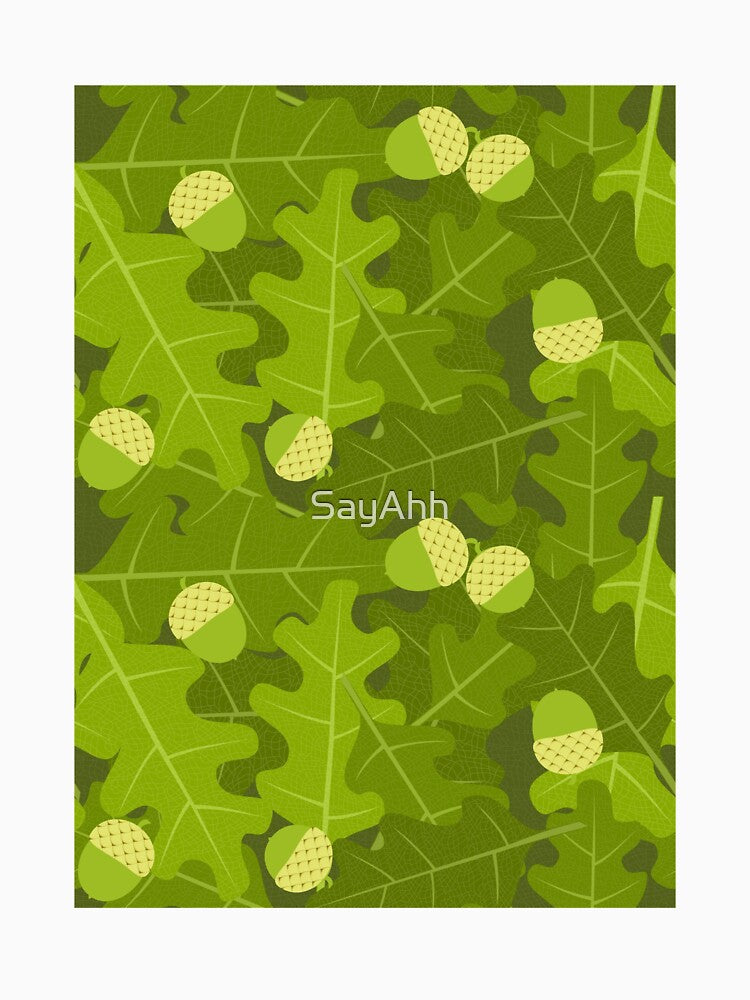 Oak Leaf and Acorn Pattern by SayAhh