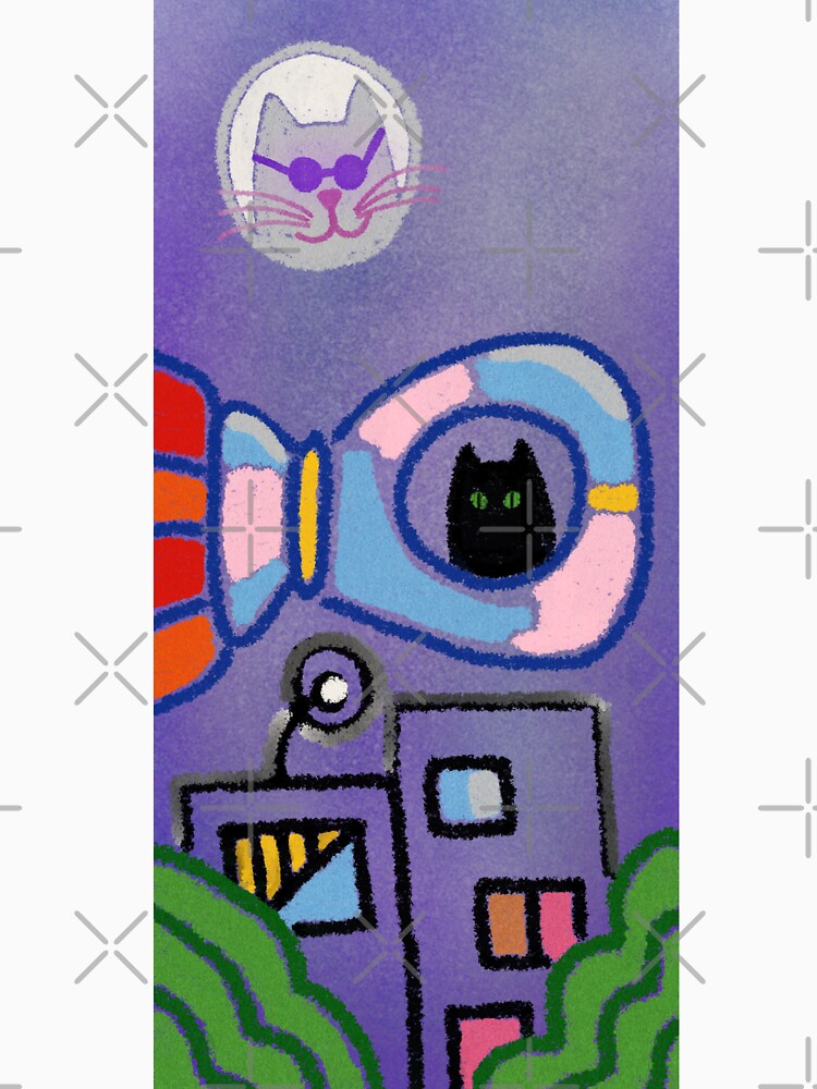 Rocket cat by eucamila