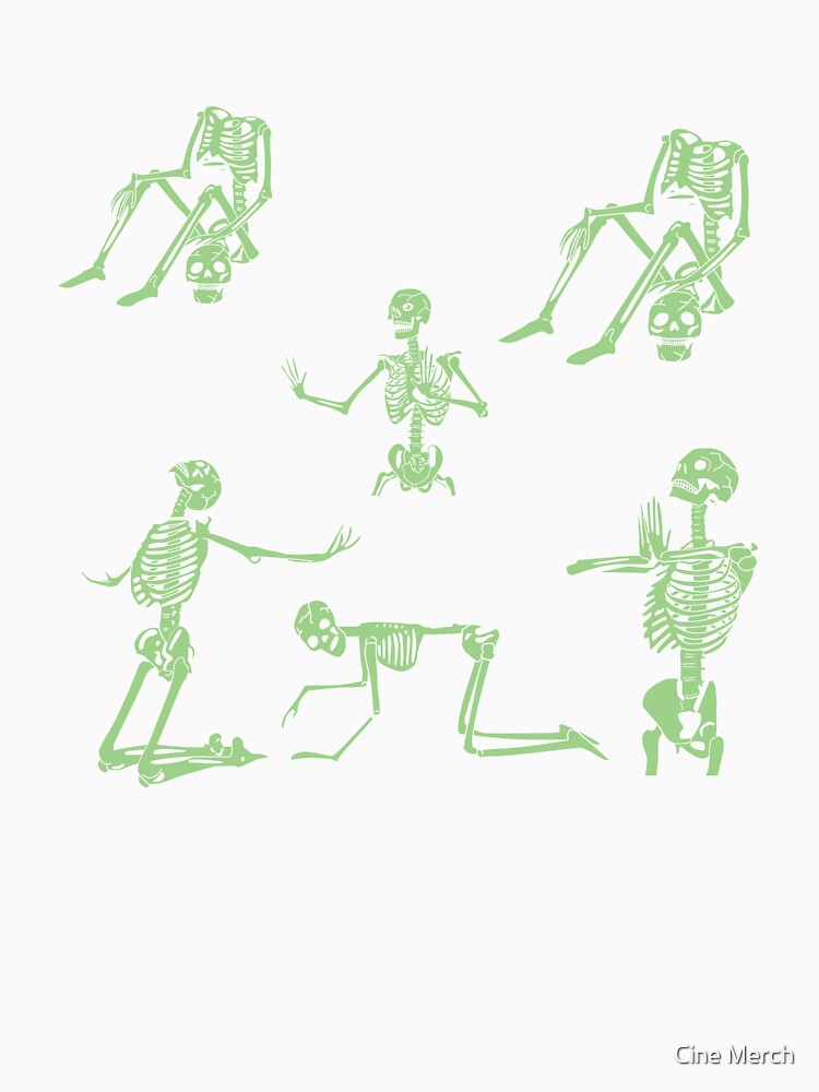 green skeletons by Cine Merch