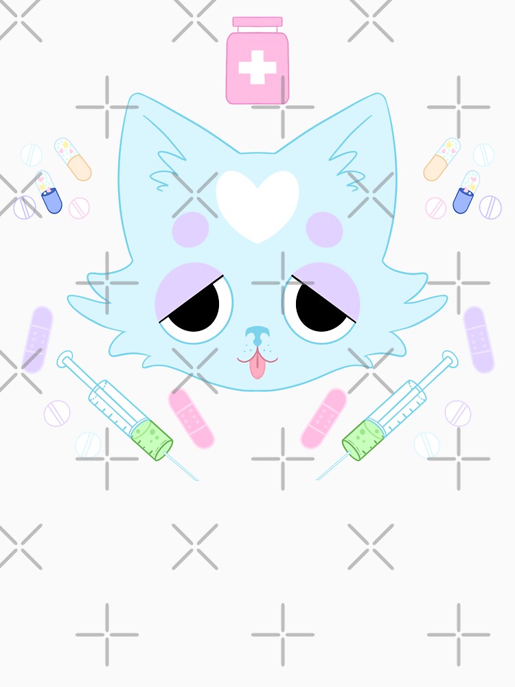 menhera kitty by kasumiblu