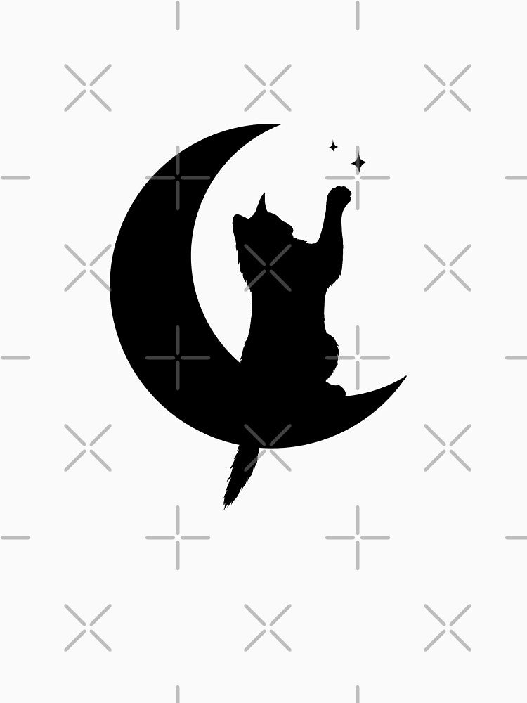Moon Cat by ashstash