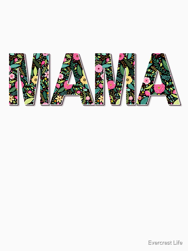 Mama Floral Wildflower Mother's Day Gift by Evercrest Life