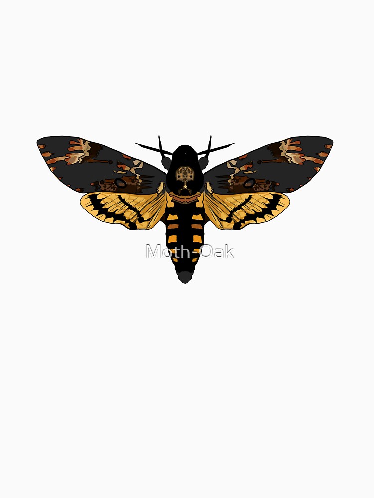 Copy of detailed painting death hawk moth by Moth-Oak