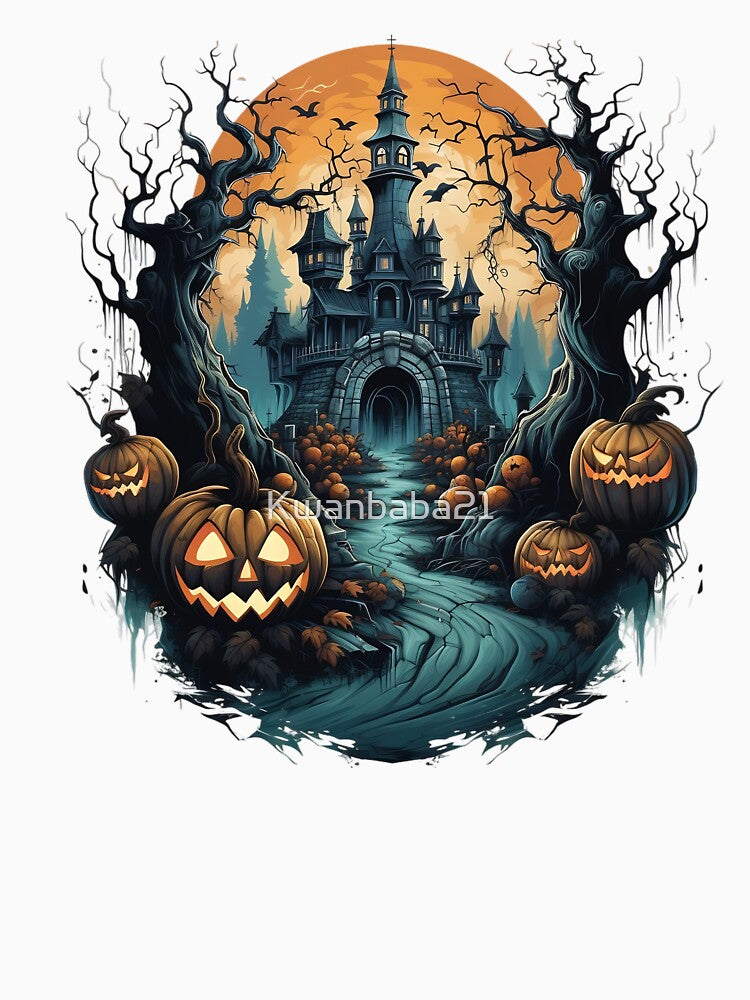 Haunted house with spirits. by Kwanbaba21