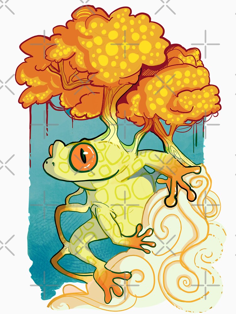 Autumn Tree Frog by Ashenwave