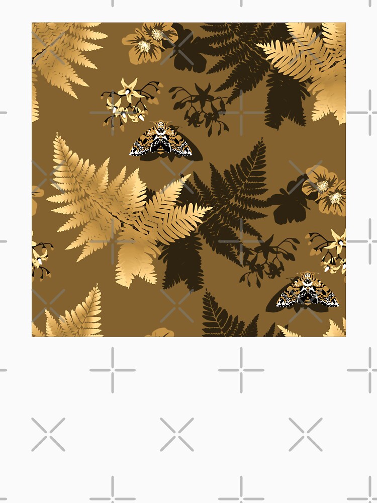 Gold Gothic Forest by RebeccaRichards