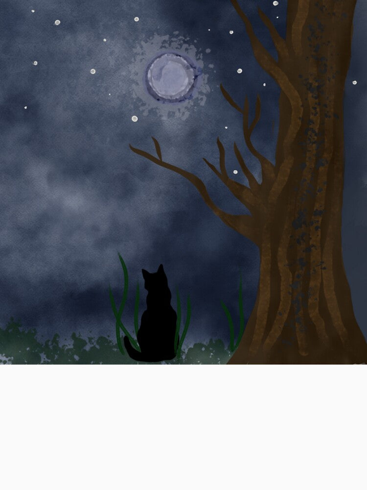 Gazing Cat by Ellen O'Loughlin