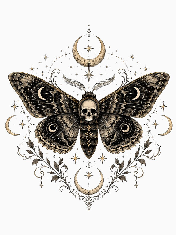 Gothic Death Moth by MySthore